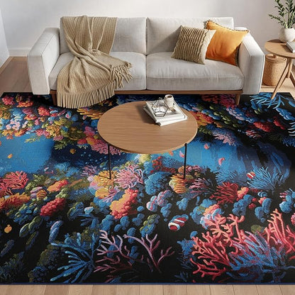 Nourison Home Color Splash Multicolor 9'10" x 13'2" Area Rug - Easy Clean, Non Shedding, Bed Room, Living Room, Dining Room, Kitchen (10' x 13')