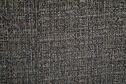 SIMPLIHOME Avalon 48 inch Wide Contemporary Rectangle Storage Ottoman Bench in Dark Grey Tweed Look Fabric, Assembled, For the Living Room, Entryway and Family Room
