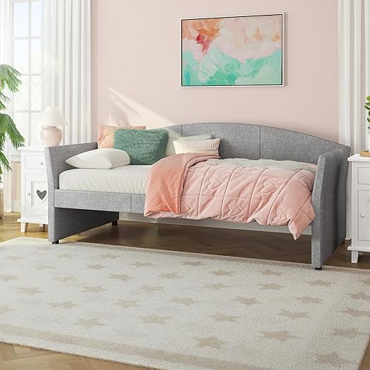 Hillsdale Furniture Hillsdale Westchester Daybed, Twin, Smoke Gray Fabric