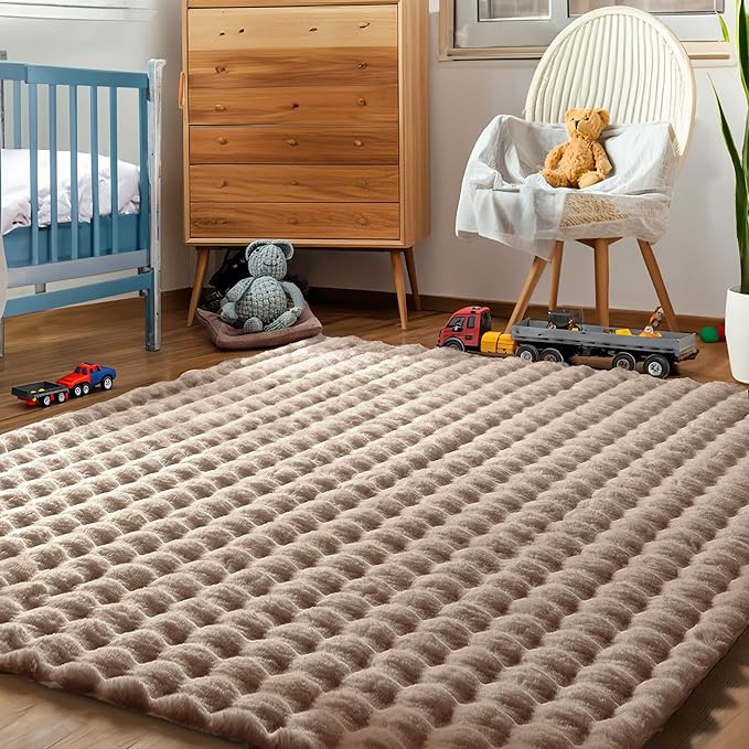 nuLOOM Jeni Checkered 2'6" x 10' Machine Washable Runner Rug for Living Room Bedroom Dining Room Entryway Hallway Kitchen, Taupe