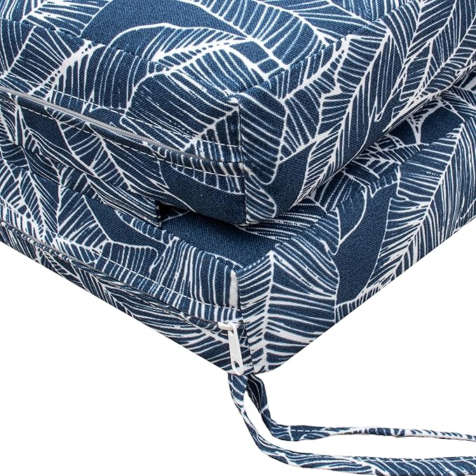 Tommy Bahama Chaise Cushion, 24" X 79" X 2.5", Pacific Zaffre