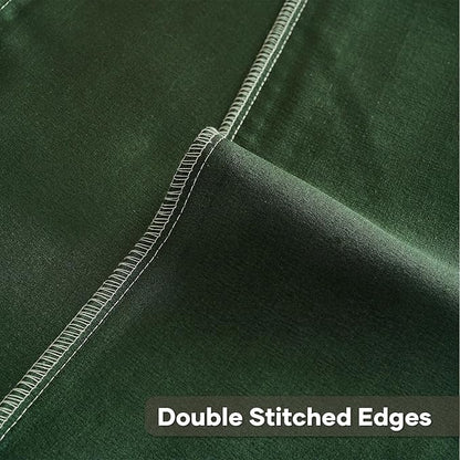 FUTEI Sage Green Decorative Throw Pillow Covers 26x26 Inch Set of 2,Soft Cozy Wheat Ear Striped Patterns Euro Pillow Shams,Modern Home Decor for Couch Bed Living Room