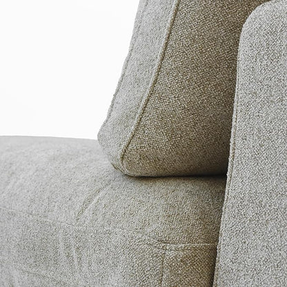 WJShome Cloud Modular Sectional Sofa with Thick Cushion, Down Filled Lovesofa,Wide 2-Seater Minimalist Couch,Convertible Couch Deep Seat Couches for Living Room Sofa Sets