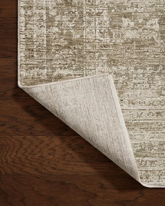 Loloi Amber Lewis Honora Collection HON-01 Khaki/Beige 3'-9" x 5'-9" Accent Rug