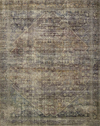 Loloi Amber Lewis Morgan Collection MOG-05 Spice/Lagoon 2'-3" x 9'-6" 38" Thick Runner Rug feat. CloudPile, Neutral, Room Décor, Vintage Inspired, Livingroom, Bedroom, Dining Area