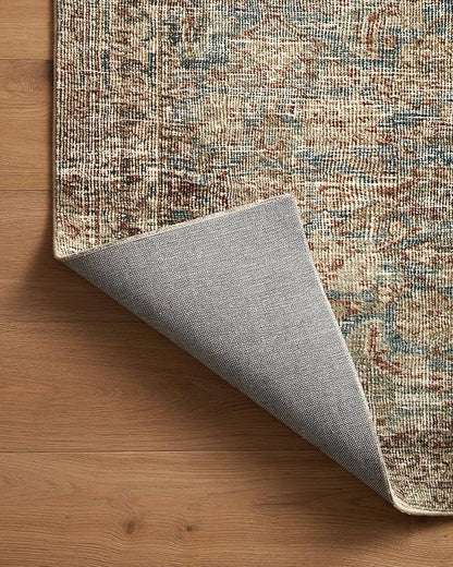 Loloi Amber Lewis Morgan Collection MOG-04 Sea/Sage 7'-3" x 9'-3" 38" Thick Area Rug feat. CloudPile, Neutral, Room Décor, Vintage Inspired, Livingroom, Bedroom, Dining Area