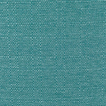 SIMPLIHOME Randolph Counter Stools (Set of 2) - 28 Inch Seat Height Upholstered Bentwood Kitchen Seats in Aqua Blue Linen Look Fabric, Mid Century Modern Seating with Curved Backrest and Footrest