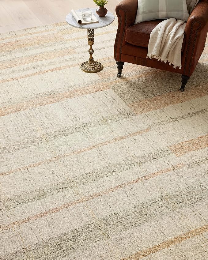 Loloi Chris Loves Julia Chris Collection CHR-04 Natural/Multi 5'-0'' x 7'-6'', .50" Pile Height, Area Rug