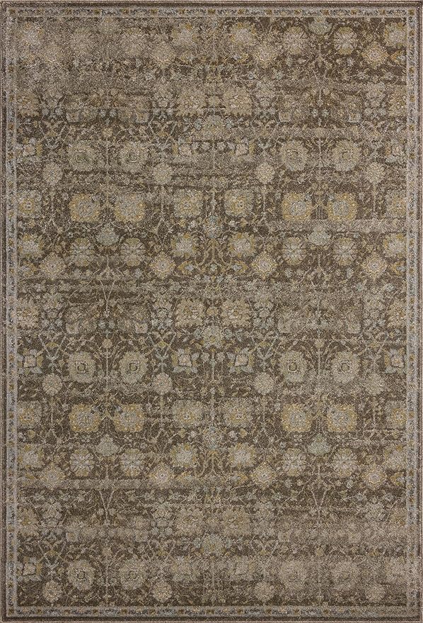 Loloi Magnolia Home by Joanna Gaines Mona Collection MOA-03 BARK/Natural 2'-6" x 4'-0" Accent Rug