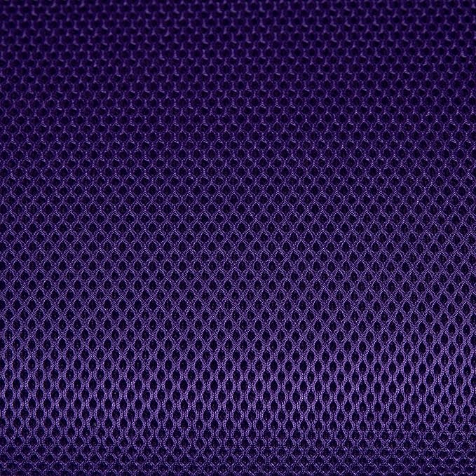 Flash Furniture Porter High-Back Swivel Office Chair with Adjustable Lumbar Support and Seat Height, Ergonomic Mesh Desk Chair with Flip-Up Armrests, Purple/Black