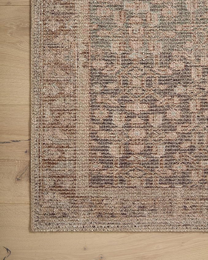 Loloi Angela Rose Aubrey Collection AUB-04 Sage/Bark 10'-0" x 14'-0", .19" Pile Height, Area Rug