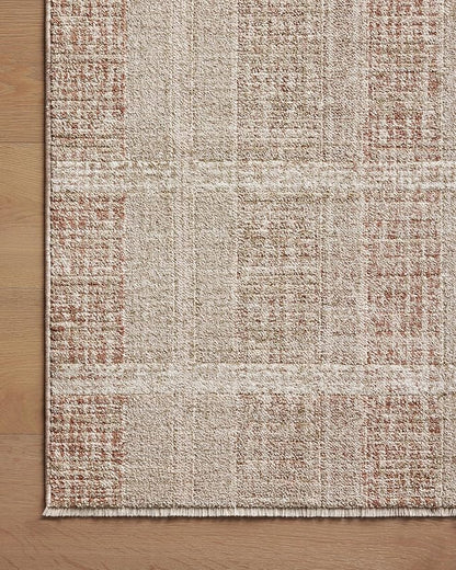 Loloi Angela Rose Ember Collection EMB-02 Clay/Sand 2'-3" x 3'-10" Accent Rug