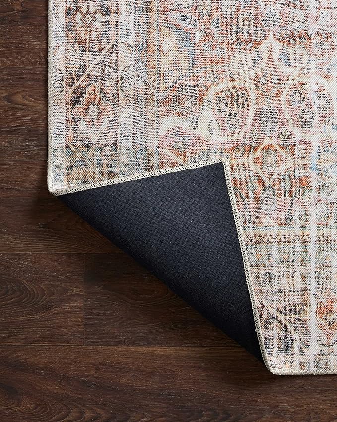 Loloi Adrian Collection ADR-05 Sunset/Charcoal 2'-0" x 5'-0", .19" Thick Accent Rug