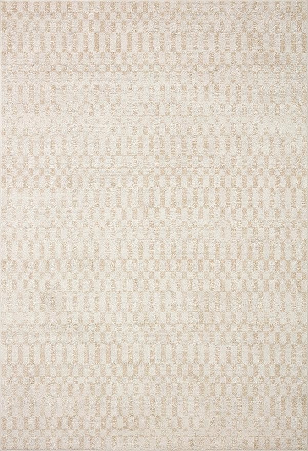 Loloi Kamala Collection KAM-05 Ivory/Natural 7'-10" x 10' Area Rug