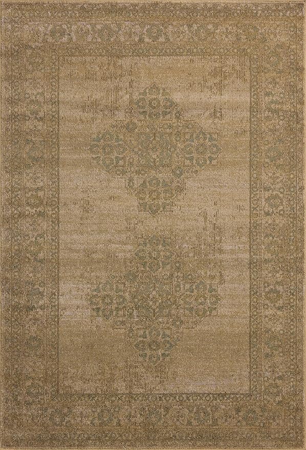 Loloi Magnolia Home by Joanna Gaines Mona Collection MOA-05 Antique/SPA 10'-0" x 14'-0" Area Rug