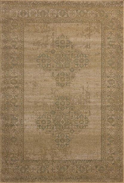 Loloi Magnolia Home by Joanna Gaines Mona Collection MOA-05 Antique/SPA 2'-6" x 4'-0" Accent Rug