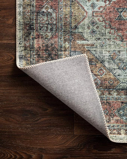 Loloi Skye Collection SKY-06 Apricot/Mist 2'-0" x 5'-0" Accent Rug