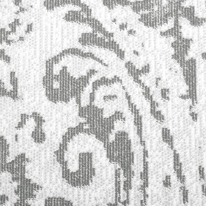 Home Dynamix Nicole Miller Patio Sofia Juniper Indoor/Outdoor Area Rug 7'9"x10'2", 4151-123, Distressed Damask Ivory/Gray Juniper