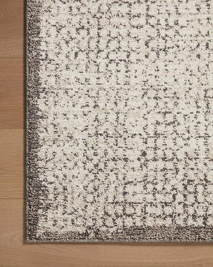 Loloi Darby Collection DAR-04 Ivory/Stone 2'-7" x 10'-0" Runner Rug