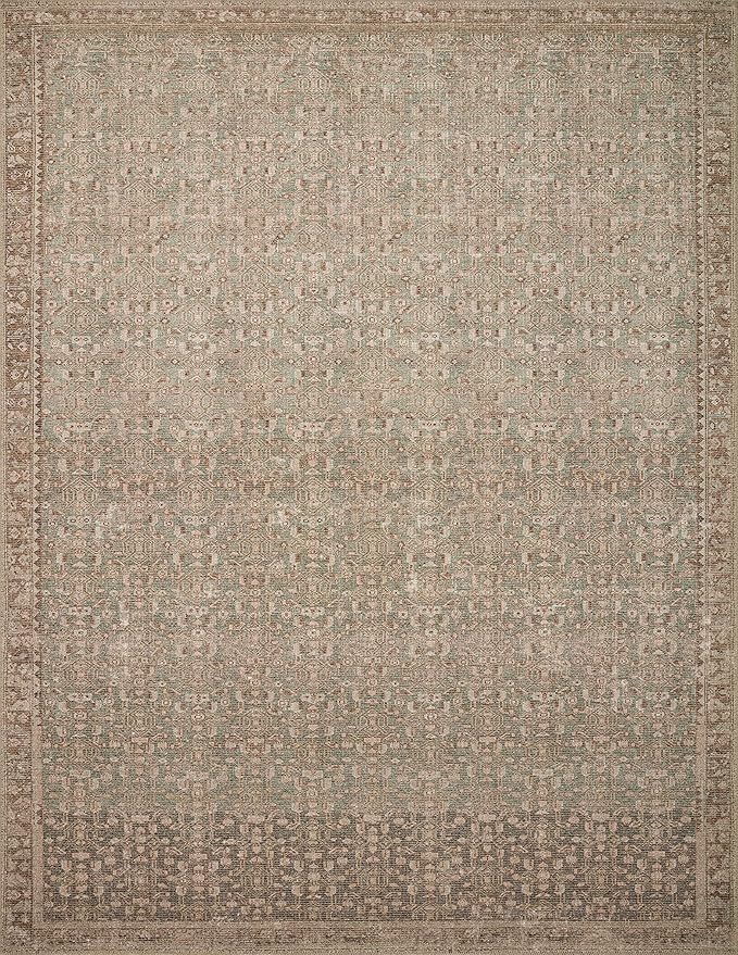 Loloi Angela Rose Aubrey Collection AUB-04 Sage/Bark 8'-3" x 11'-3", .19" Pile Height, Area Rug