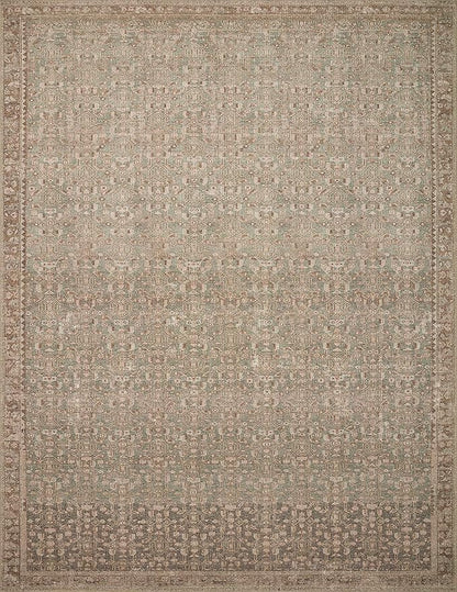 Loloi Angela Rose Aubrey Collection AUB-04 Sage/Bark 3'-9" x 5'-6", .19" Pile Height, Accent Rug