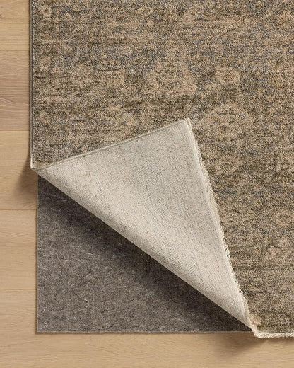 Loloi Magnolia Home by Joanna Gaines Junie Collection JUE-06 Lagoon/Natural 2'-0" x 3'-0", .38" Pile Height, Accent Rug
