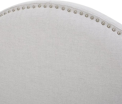 Christopher Knight Home Nora Headboard - Fully Upholstered, Queen / Full, Light Grey