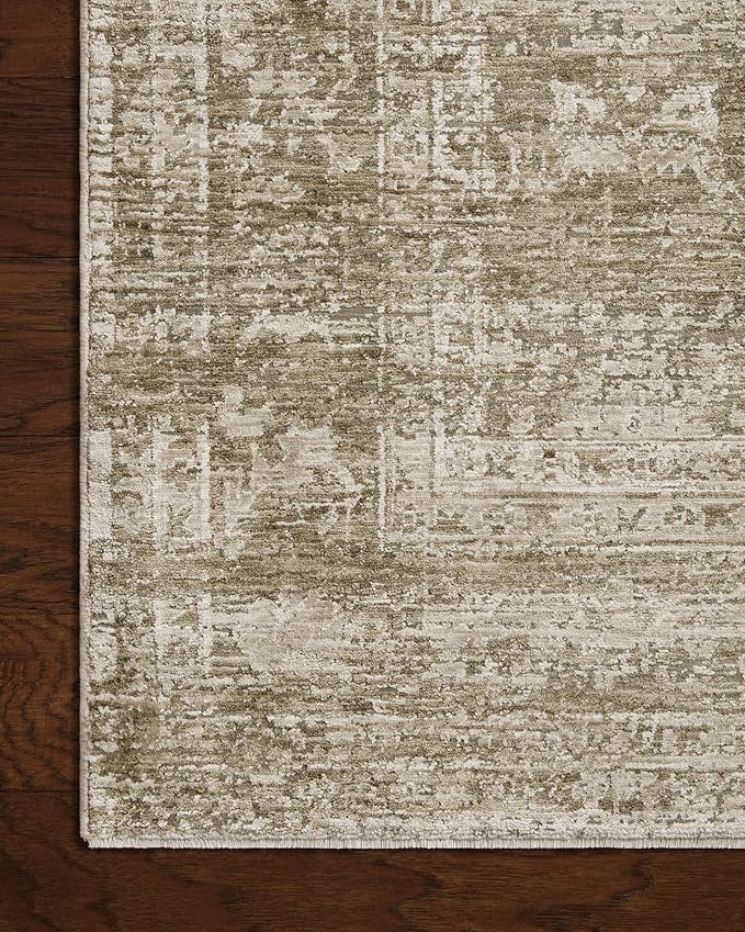 Loloi Amber Lewis Honora Collection HON-01 Khaki/Beige 9'-6" x 13' Area Rug