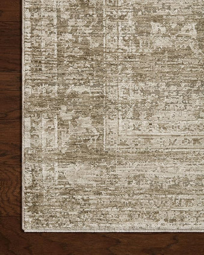 Loloi Amber Lewis Honora Collection HON-01 Khaki/Beige 2'-7" x 8'-0" Runner Rug