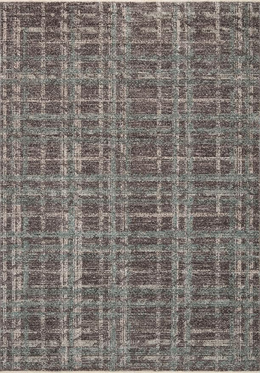 Loloi Angela Rose Ember Collection EMB-08 Espresso/Multi 2'-7" x 7'-6" Runner Rug