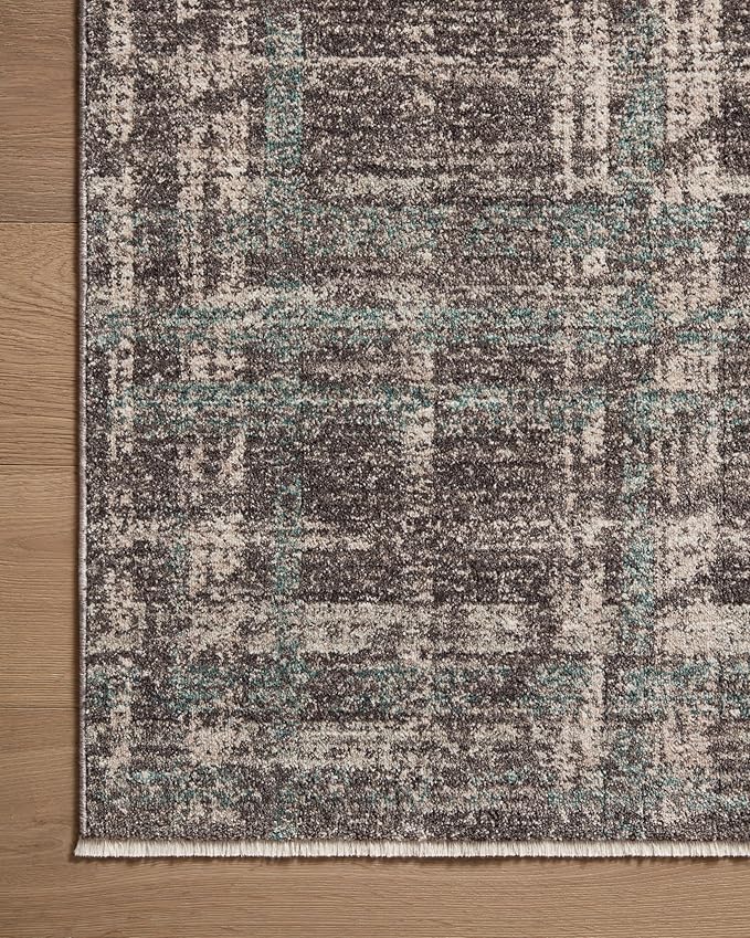 Loloi Angela Rose Ember Collection EMB-08 Espresso/Multi 3'-6" x 5'-6" Accent Rug