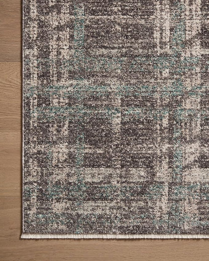 Loloi Angela Rose Ember Collection EMB-08 Espresso/Multi 2'-7" x 7'-6" Runner Rug