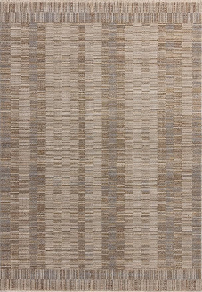 Loloi Amber Lewis Cali Collection CIL-05 Natural/Multi 3'-6" x 5'-6", .25" Pile Height, Accent Rug