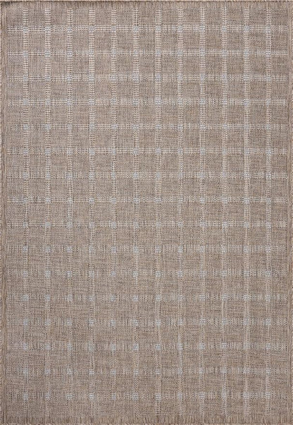 Loloi Amber Lewis Topanga Collection TOP-01 Natural/Bone 3'-11" x 5'-11" Indoor/Outdoor Accent Rug
