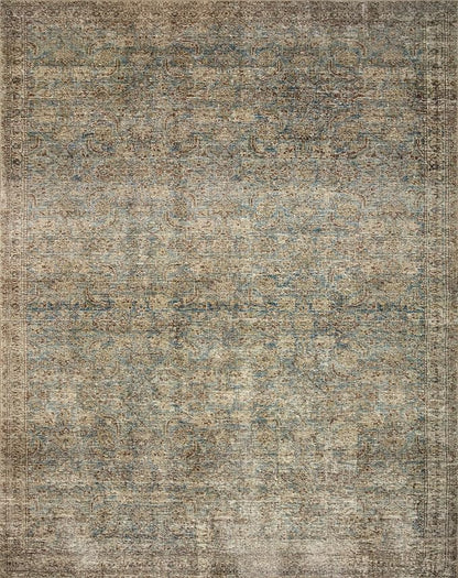 Loloi Amber Lewis Morgan Collection MOG-04 Sea/Sage 11'-6" x 18' 38" Thick Area Rug feat. CloudPile, Neutral, Room Décor, Vintage Inspired, Livingroom, Bedroom, Dining Area