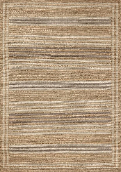 Loloi Chris Loves Julia Judy Collection JUD-03 Natural/Dove 5'-0" x 7'-6" Area Rug