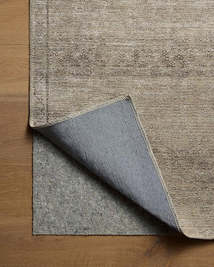 Loloi Amber Lewis Cambria Collection CBR-01 Ash/Bark 7'-6" x 9'-6" Area Rug Jute, Neutral, Vintage Style, Antique Tone, Living, Bedroom, Dining, Carpet