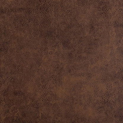 SIMPLIHOME Owen 36 inch Wide Mid Century Modern Square Coffee Table Storage Ottoman in Distressed Chestnut Brown Vegan Faux Leather, Assembled, for the Living Room, Entryway and Family Room