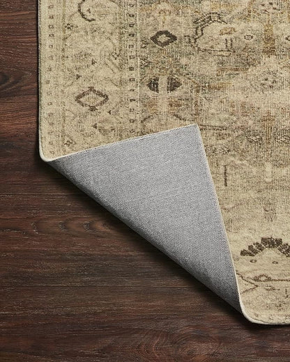 Loloi Margot Collection MAT-04 Antique/Sage 2'-6" x 9'-6" Runner Rug feat. CloudPile, No-Shed Easy Clean Large Patterned Area Rug for Living Room, Bedroom, Dining Area