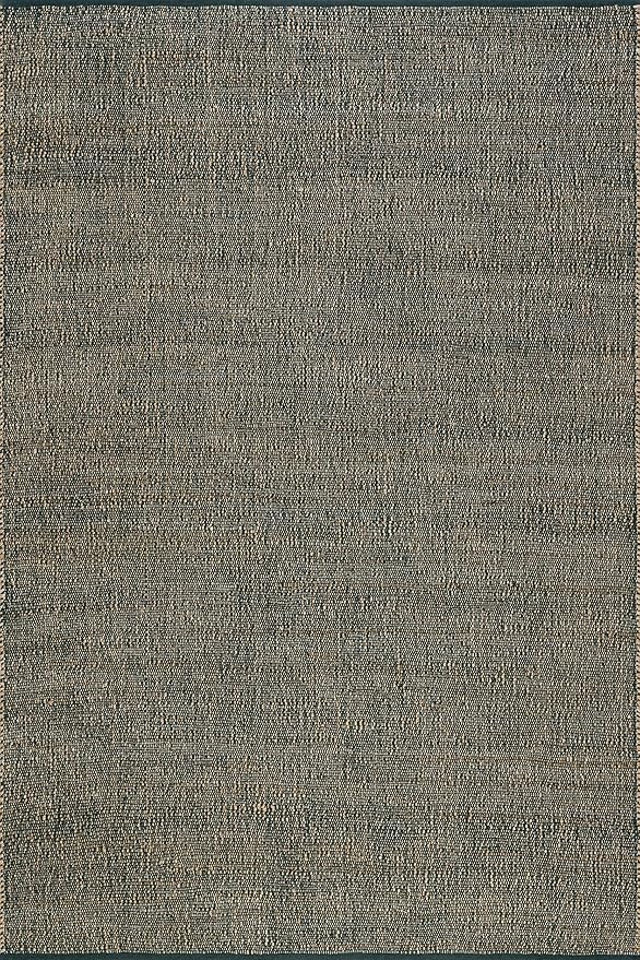 nuLOOM 7'6" x 9'6" Elfriede Jute & Cotton Hand Woven Area Rug, Green, Solid Rustic Farmhouse Style, Weaved Design, Natural Fiber, for Bedroom, Living Room, Dining Room, Hallway, Office, Entryway