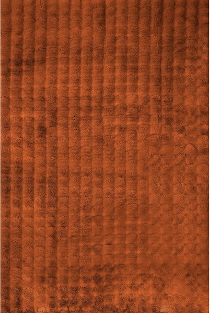 nuLOOM Jeni Checkered 5x8 Machine Washable Area Rug for Living Room Bedroom Dining Room Kitchen, Brick