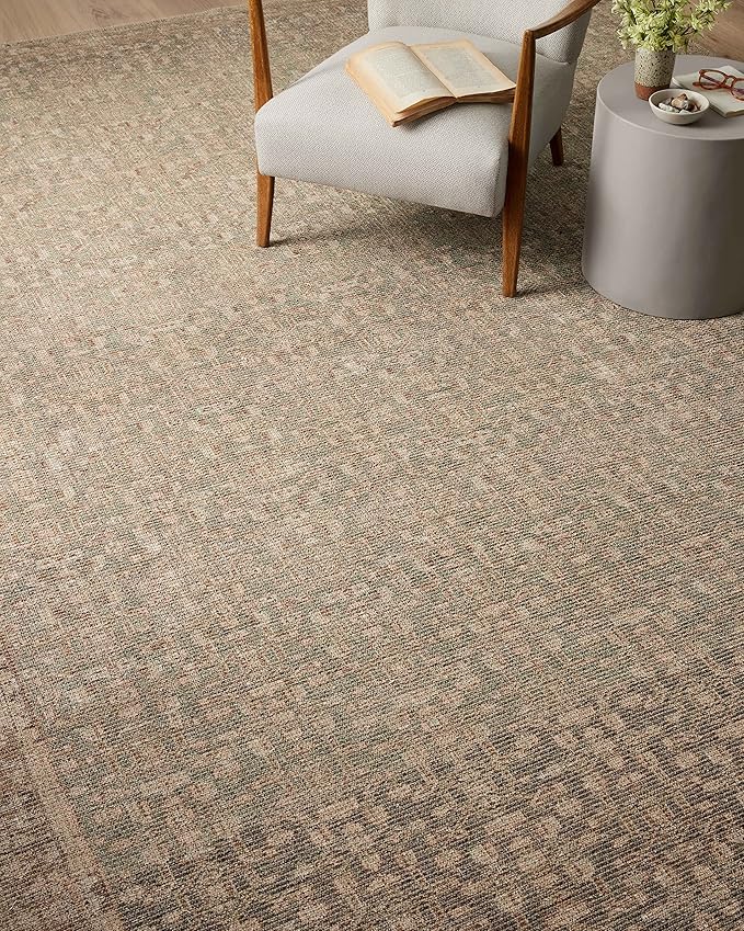Loloi Angela Rose Aubrey Collection AUB-04 Sage/Bark 3'-9" x 5'-6", .19" Pile Height, Accent Rug