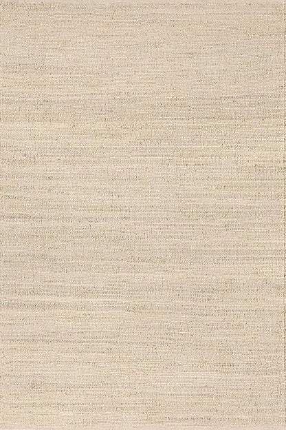 nuLOOM 2x3 Elfriede Jute & Cotton Hand Woven Area Rug, Natural, Solid Rustic Farmhouse Style, Weaved Design, Natural Fiber, For Bedroom, Living Room, Dining Room, Hallway, Office, Entryway