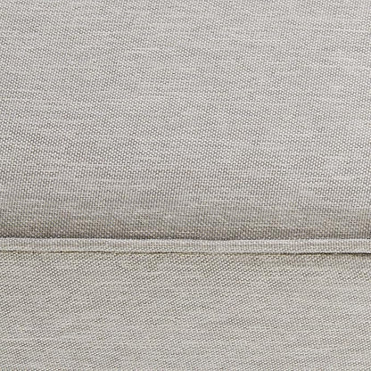 Classic Accessories Montlake Water-Resistant 25 x 25 x 5 Inch Square Outdoor Seat Cushion, Patio Furniture Chair Cushion, Heather Grey, Outdoor Cushion Cover