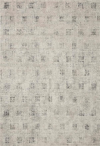 Loloi Kamala Collection KAM-01 Grey/Graphite 2'-7" x 12'-0" Runner Rug