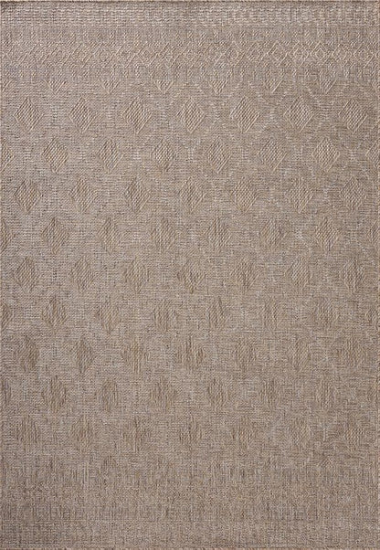 Loloi Amber Lewis Topanga Collection TOP-06 Natural/Mist 7'-10" x 10' Indoor/Outdoor Area Rug