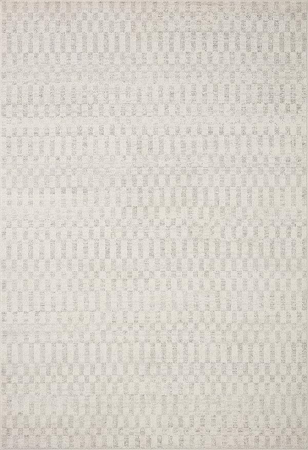 Loloi Kamala Collection KAM-05 Ivory/Grey 7'-10" x 10' Area Rug