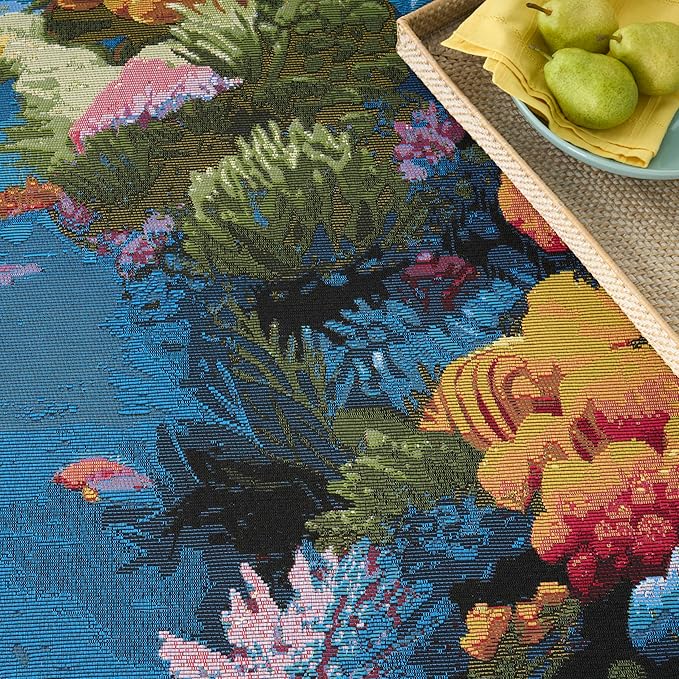 Nourison Home Color Splash Multicolor 9'10" x 13'2" Area Rug - Easy Clean, Non Shedding, Bed Room, Living Room, Dining Room, Kitchen (10' x 13')