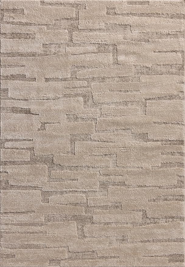 Loloi Amber Lewis Monty Collection MOT-04 Taupe/Beige 2'-7" x 10'-0", .50" Pile Height, Runner Rug