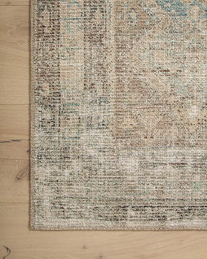 Loloi Angela Rose Aubrey Collection AUB-03 Jade/Natural 8'-3" x 11'-3", .19" Pile Height, Area Rug